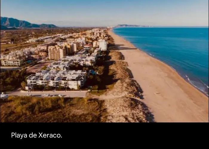 Casa Pixurri Playa de Xeraco SOLO FAMILIAS wifi-aire acondicionado-2 plazas garaje-2 terrazas privadas 16 m2 y 95 m2